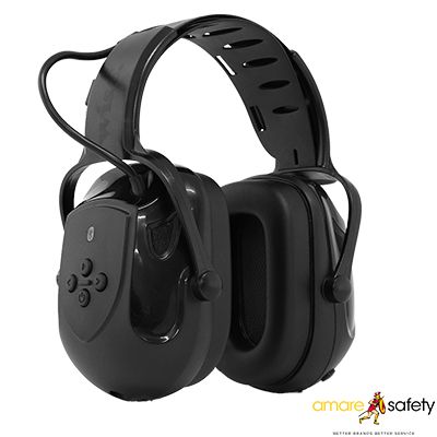 HEARING ARMOURWEAR EARMUFF BLUETOOTH CLASS 5