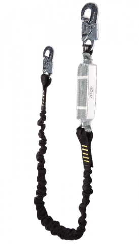 HEIGHT SAFETY PBI ZERO SINGLE ELASTICATED LANYARD WITH SNAPHOOKS ABM-T3E