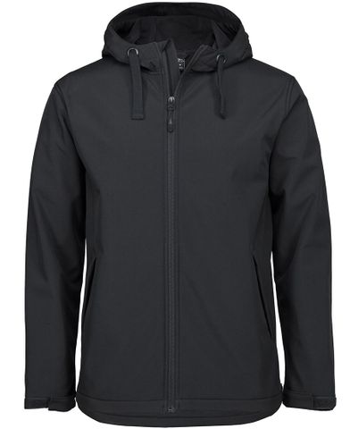 WORKWEAR JBS PODIUM HOODED JACKET SOFTSHELL WATER RESISTANT