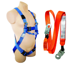 HEIGHT SAFETY QSI SBE2/S001 HARNESS/LANYARD COMBO