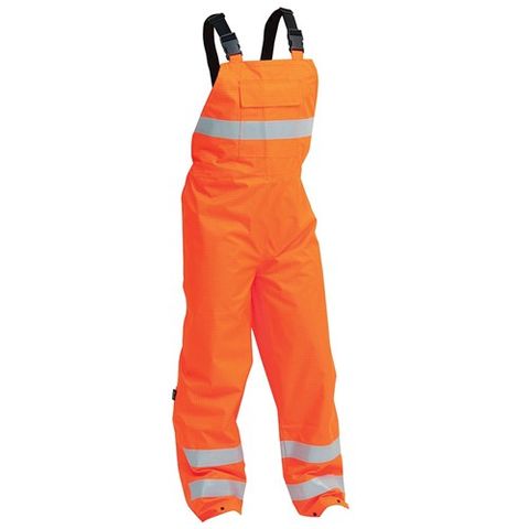 RAINWEAR BISON STAMINA BIB OVER TROUSER FR /ANTISTATIC ORANGE (BIOPO)