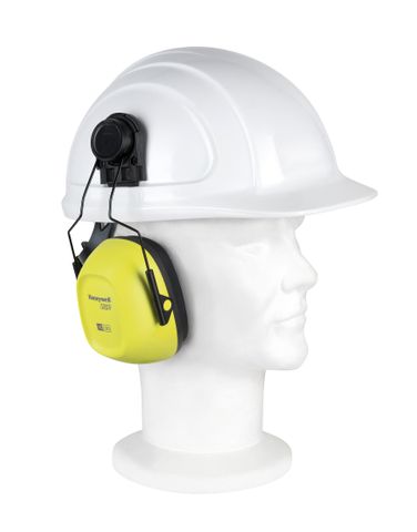 HEARING HOWARD LEIGHT VERISHIELD CAP ATTACHABLE EARMUFF HI VIS EA
