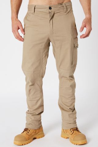WORKWEAR JET PILOT FUELED UTILITY PANT KHAKI (XS)