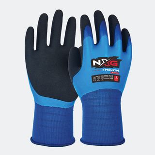 GLOVES SAFETY MATE NXG THERM GRIP GLOVE BLUE/BLACK PAIR