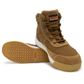 BOOTS BISON LOW CUT LACE UP ZIPSIDE BROWN