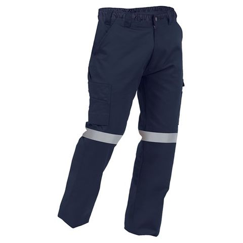 WORKWEAR BISON ARCGUARD FR 11 CAL COTTON BLEND PANTS TAPED EA