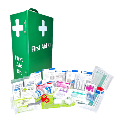 FIRST AID DOVETAIL 1-25 PERSON FIRST AID CABINET WALL MOUNTABLE