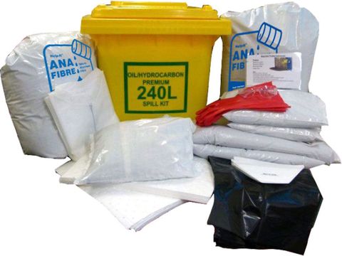 ENVIRONMENTAL QSI HELP-IT PREMIUM OIL SPILL KIT - 240L