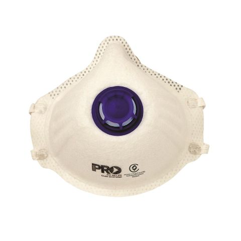 RESPIRATORY DUST MASK P2 VALVED BX 12