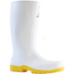 GUMBOOT BATA SAFEMATE WHITE/YELLOW