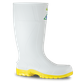 GUMBOOT BATA SAFEMATE WHITE/YELLOW