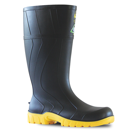 GUMBOOT BATA SAFEMATE BLACK/YELLOW