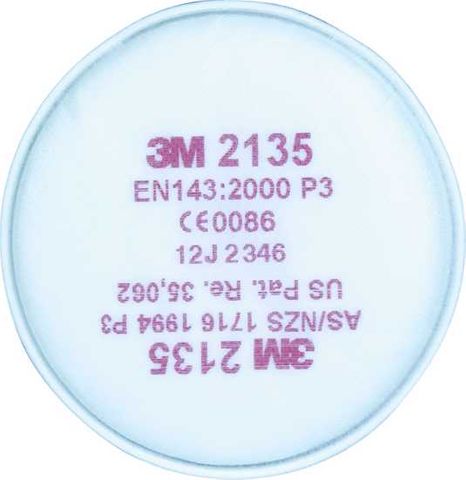 RESPIRATORY 3M PARTICULATE FILTER P3 PAIR