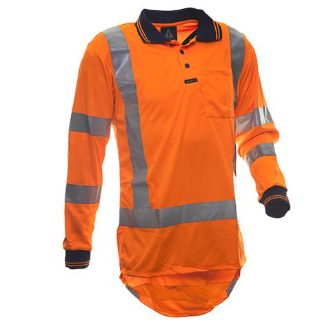 POLO L/SLEEVE TTMC EARTHCARE DIG/LOGO-L/C