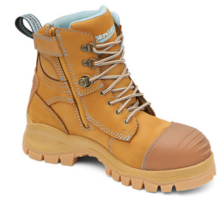 BOOT BLUNDSTONE WHEAT WOMENS ZIP BOOT