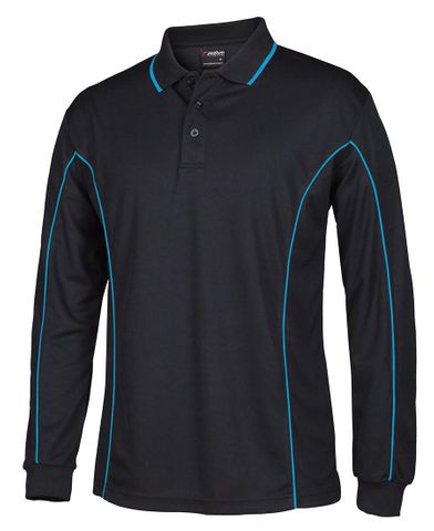 POLO INDEPENDENT TRAFFIC EMB LEFT ARM NAVY/LT BLUE
