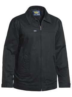 JACKET COTTON INDEPENDENT TRAFFIC EMB LEFT ARM BLACK
