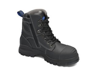 BOOT BLUNDSTONE L/U ZIP SIDE SCUFF CAP PAIR
