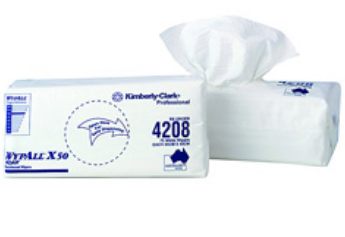 PAPER WYPALL TISSUE WHITE X50