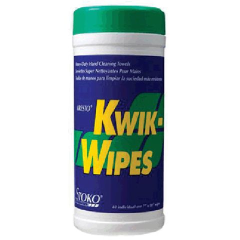 CLEANING KWIK WIPES 40 PER CAN