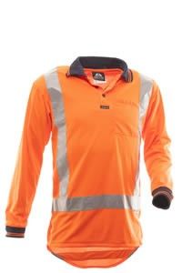HIVIS LONG SLVE TTMC POLO+LOGO