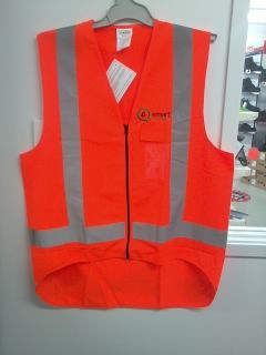HI VIS TTMC VEST + LOGO