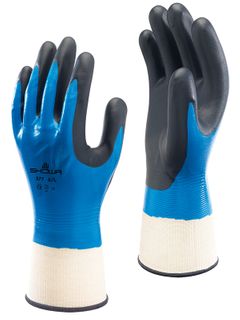 GLOVES SHOWA 377 NITRILE COATING PAIR