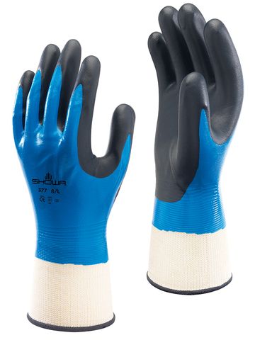 SHOWA 377 NITRILE GLOVES