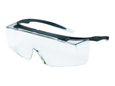 EYEWEAR UVEX SUPER F OTG SAFETY GLASSES CLEAR