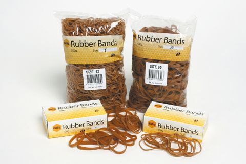 RUBBER BANDS NO.33 500GM 3X89MM