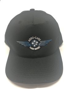 AEROCARE - CAP BLACK + LOGO