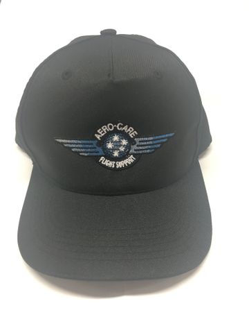 AEROCARE - CAP BLACK + LOGO
