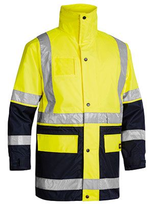 BISLEY 5IN1 JACKET + LOGO- YEL