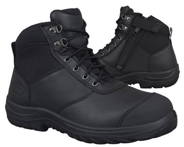 OLIVER 34660 ZIP SIDE LACE UP