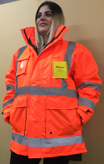 JACKET ARMOURWEAR TTMC-W ORANGE LONG