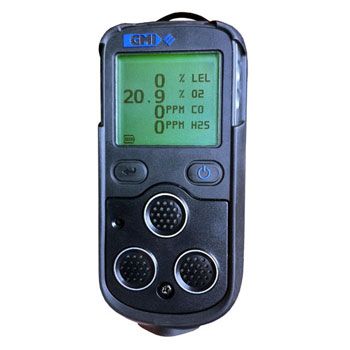 GAS DETECTION GMI PS200 O2 CO/H2S LEL EACH