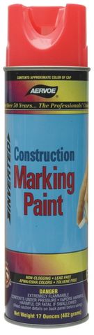 CONSTRUCTION MARKING SPRAY PAINT