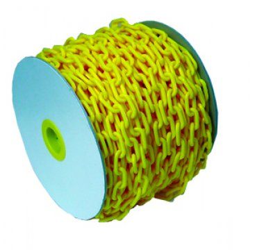 TRAFFIC APEX 6MM YELLOW PLASTIC CHAIN 24