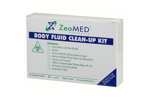 ENVIRONMENTAL ZEOMED QUICK RESPONSE BODY FLUID SPILL KIT EA