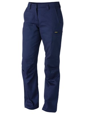 WOMENS NAVY DRILL PANTS