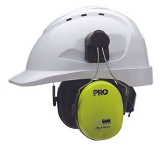 HEARING PROCHOICE EARMUFF PYTHON SLIMLINE CAP ATTACH CL 5