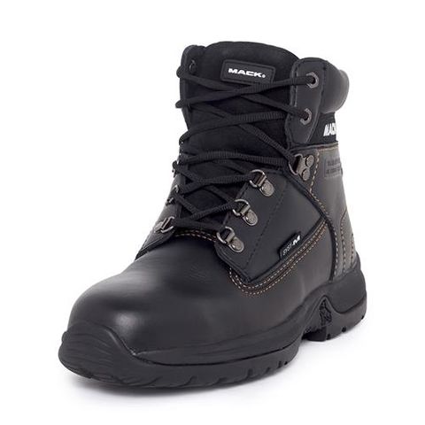BOOT MACK BULL DOG LACE UP BLACK