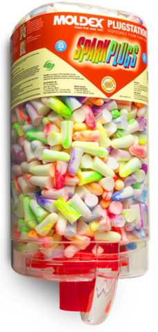 HEARING MOLDEX SPARK EARPLUGS DISPENSER  500