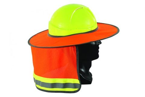 ESKO FULL BRIM HARD HAT SUN SHIELD