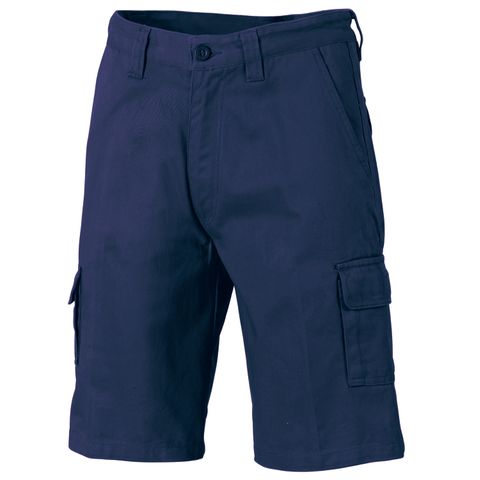 DNC COTTON DRILL CARGO SHORTS