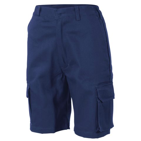 DNC LADIES COTTON  DRILL CARGO SHORTS