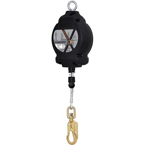 HEIGHT SAFETY LINQ RETRACTABLE WIRE ROPE INERTIA REEL15M