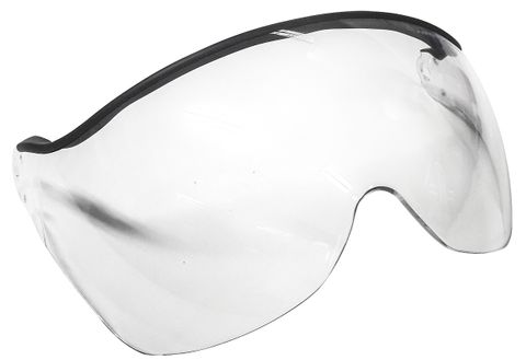 PBI ZERO PINNACLE VISOR HALF FACE CLEAR