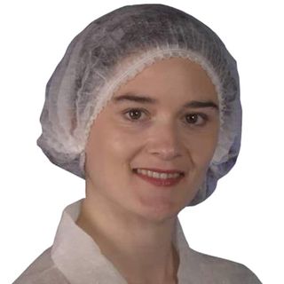 DISPOSABLE CRIMP CAPS 55CM WHITE BOX OF 1000