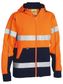 BISLEY TAPED HIVIS FLEECE HOODIE